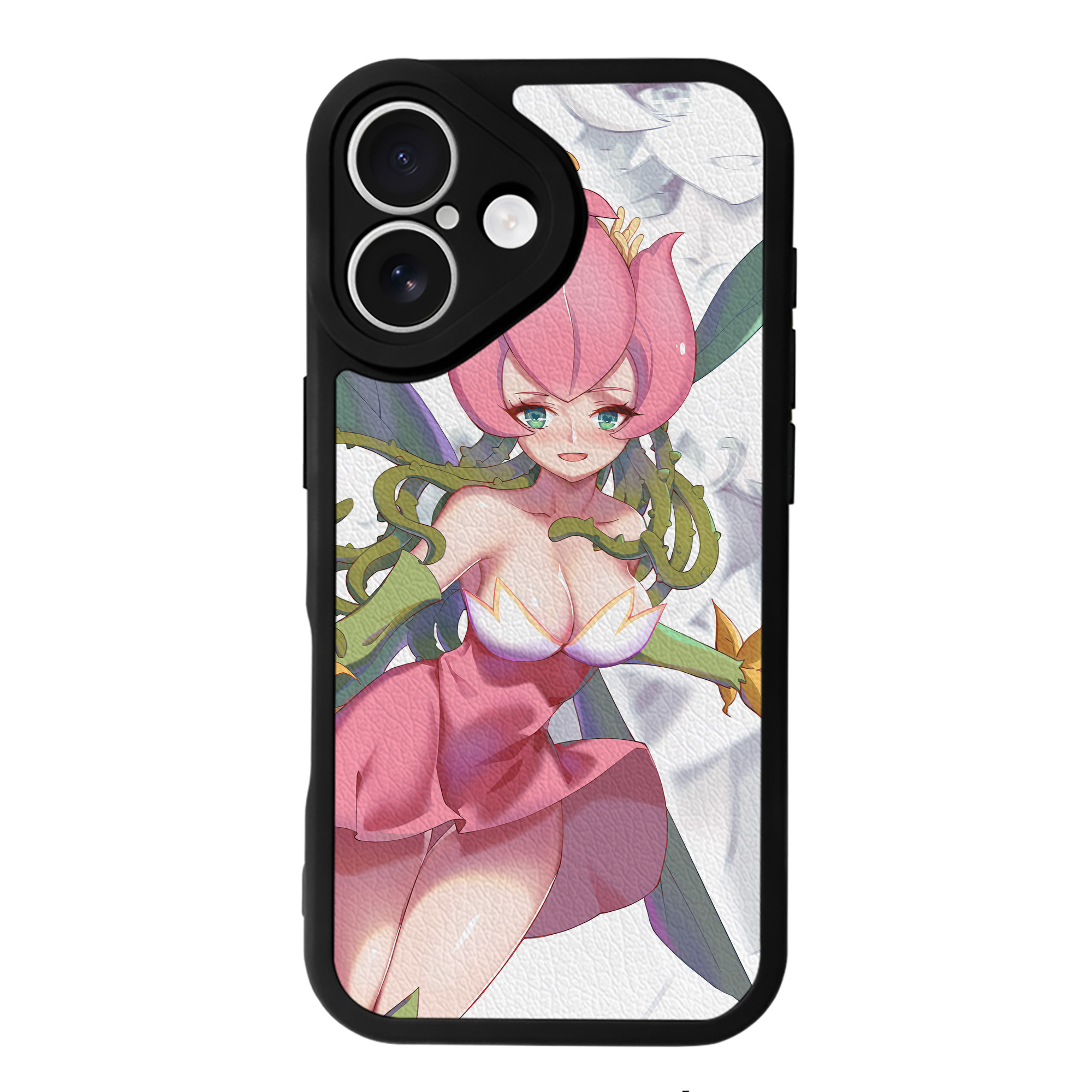 （画像用） Digimon デジタルモンスター/デジモン 【iPhone 16シリーズ対応】シリコンスマホケース（レザー調） 材質：シリコン